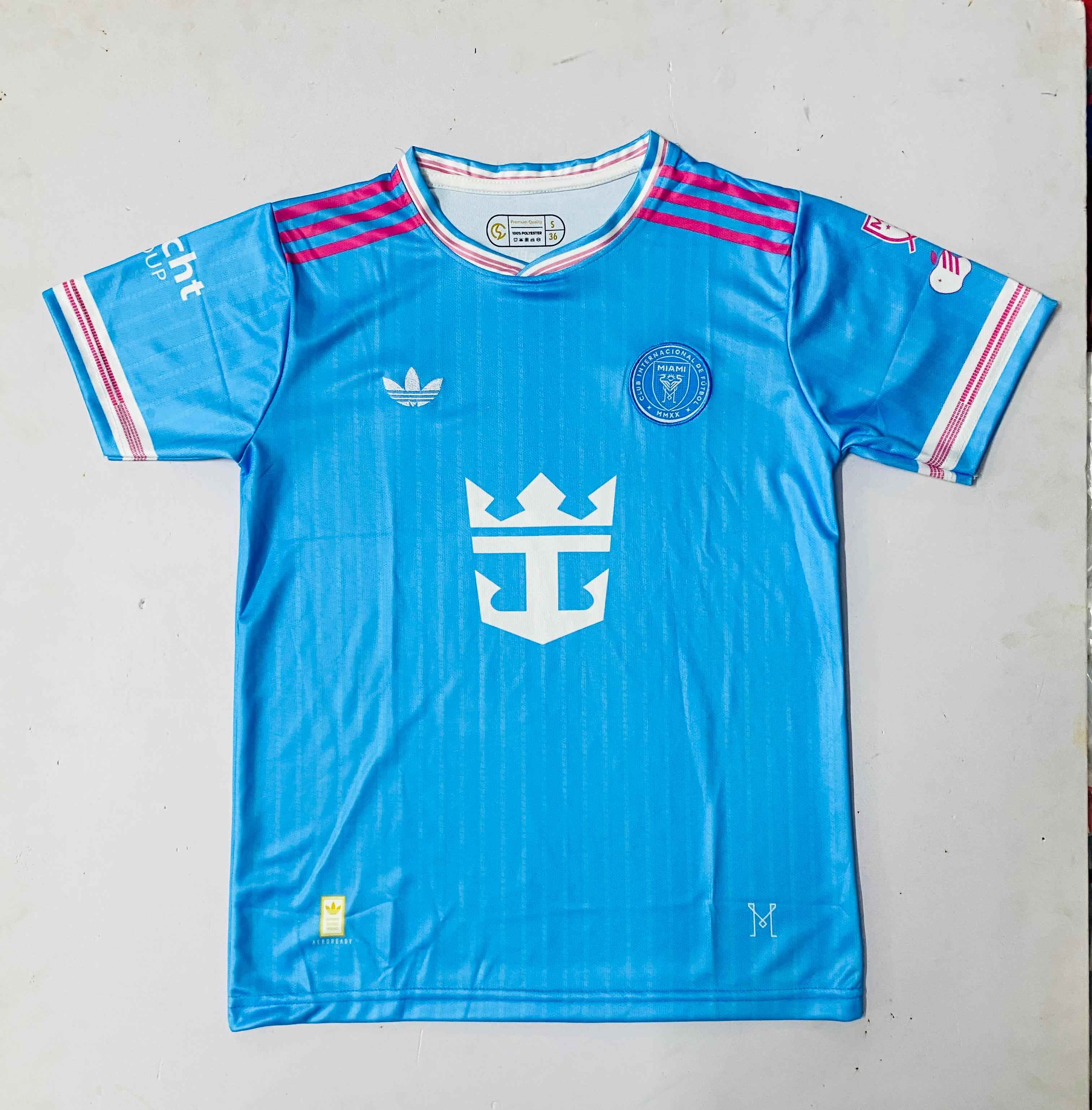 Inter Miami third kit messi half sleeve