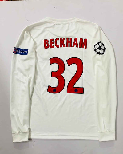 Paris Saint German (PSG) Beckham full sleeves retro